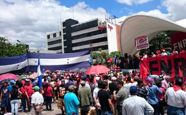 La Resistencia anuncia paro nacional el 1 de octubre