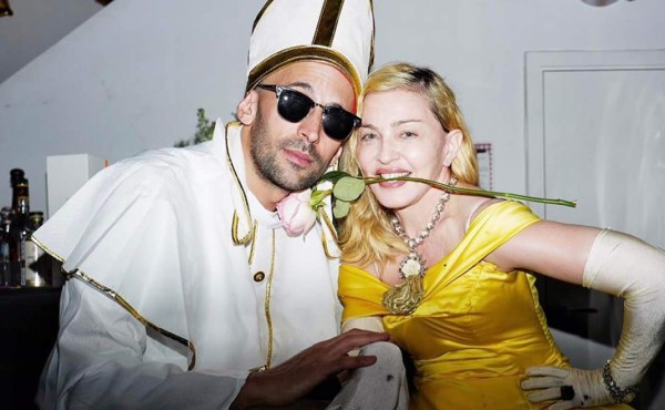 Madonna se disfraza de La Bella y La Bestia  