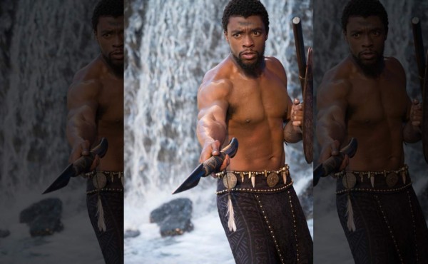 Chadwick Boseman es la pantera negra