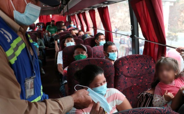 Piden a hondureños respetar medidas de bioseguridad al viajar en el transporte público