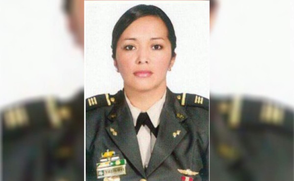 La capitán Patricia Valladares.