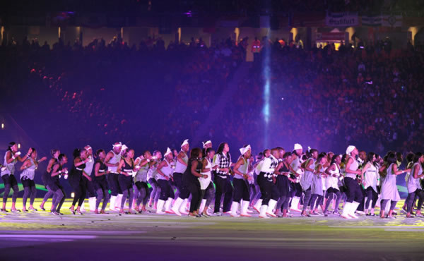 Fiesta en la clasura del mundial de Sudáfrica