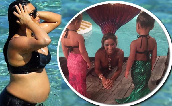 Kim Kardashian convierte a North West en sirena
