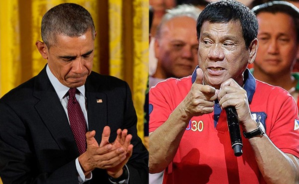 Presidente filipino llama 'hijo de p...' a Obama