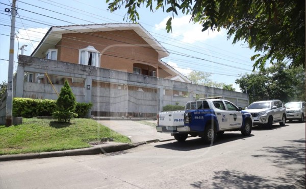 Esta es la vivienda donde resultó herido Roberto Enrique Morales.