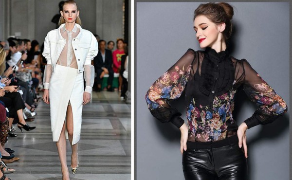 Transparencias a flor de piel, pero con clase