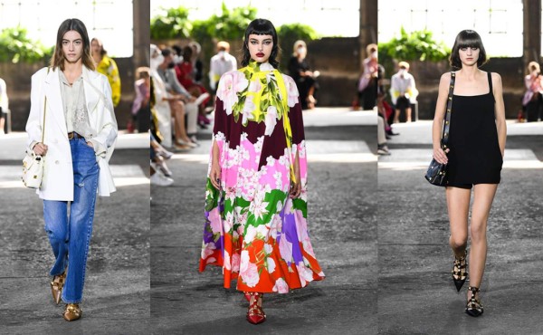 Valentino regresa a Milán con su romanticismo urbano