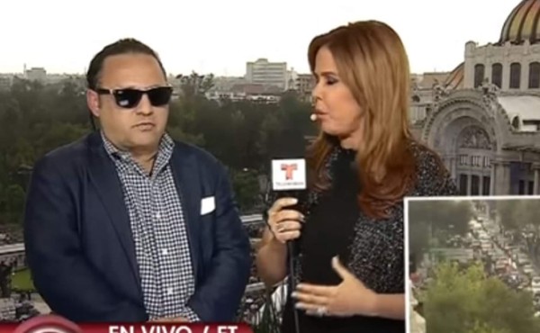 Hijo de Juan Gabriel rompe en llanto con María Celeste