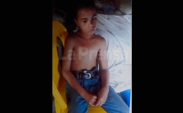 En cañeras encuentran estrangulado a niño