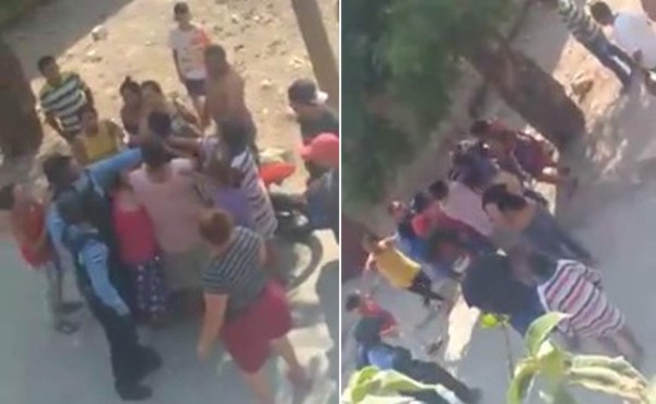 Policía aclara sobre enfrentamiento con vecinos tras capturar a supuesto marero