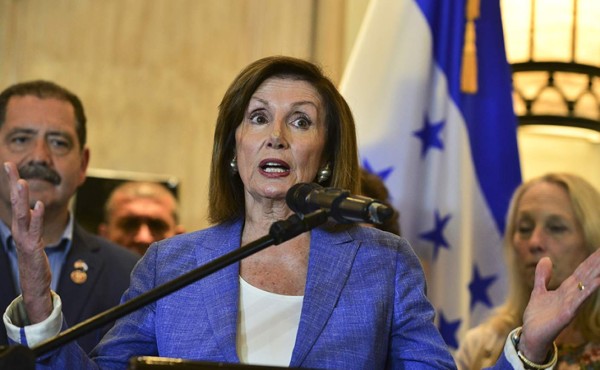 Nancy Pelosi: 'Venimos a promover la seguridad, gobernanza y prosperidad'