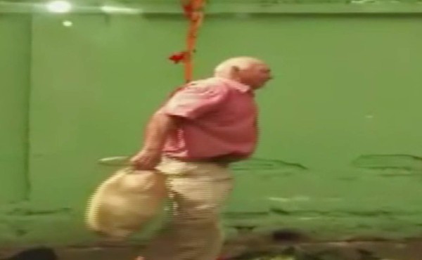 Video muestra fuga de anciano del asilo Perpetuo Socorro