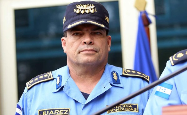 Destituyen a Quintín Juárez de la subdirección de la Policía Nacional