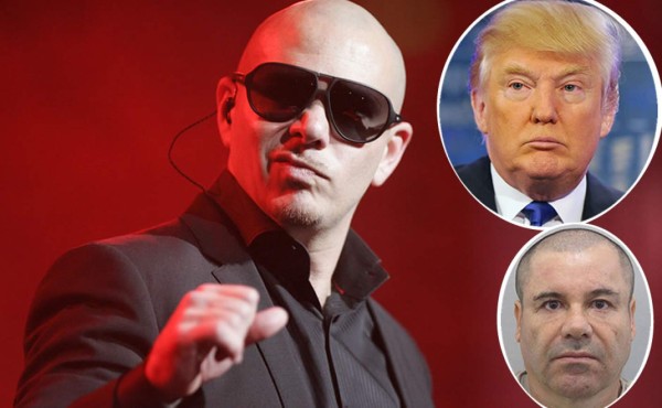 Pitbull a Donald Trump: '¡Ten cuidado con El Chapo!'