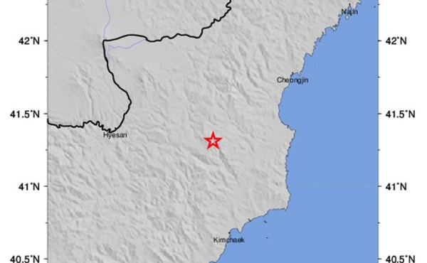 Un terremoto de 3 grados sacude Corea del Norte