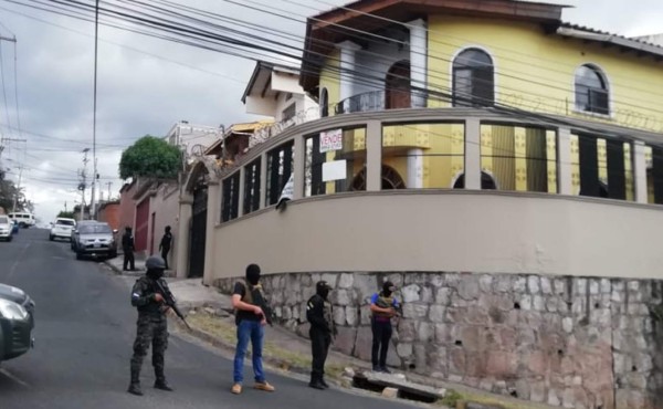Detienen a cinco personas en Tegucigalpa por supuesto vínculo con 'El Porkys'