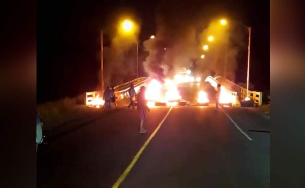 La toma se realiza a la altura de la aldea Guacamaya.