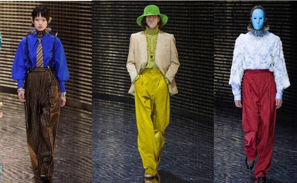 Un Gucci enmascarado presenta su colección otoñal ylt;/