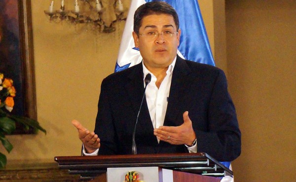 'Apoyo al Plan Alianza en EUA es total”: Juan Orlando Hernández