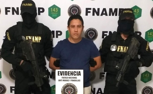 Capturan a supuesto administrador de la MS-13 en Comayagüela