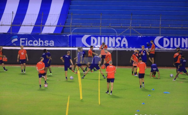 Estados Unidos reconoció el estadio Olímpico y se reportan listos para enfrentar a Honduras