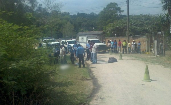 Con un trozo de madera matan a un hombre en Francisco Morazán