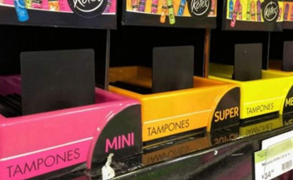 Escasez de tampones en Argentina