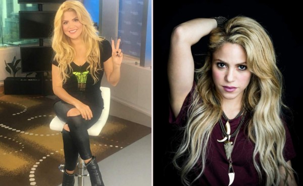 Shakira quedó con la boca abierta al ver el video de su doble