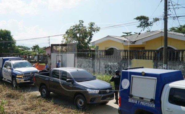 Centro de operaciones de la MS era casa allanada tras masacre en Puerto Cortés