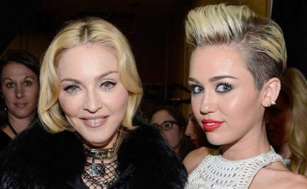 Madonna defiende a Miley Cyrus de críticas tras separación de Liam Hemsworth