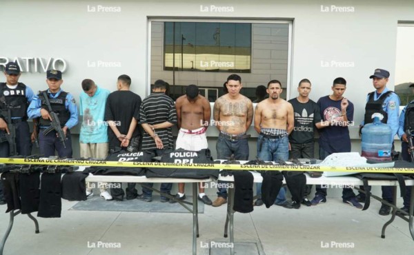 Detención judicial para supuestos pandilleros de la 18 capturados en persecución policial