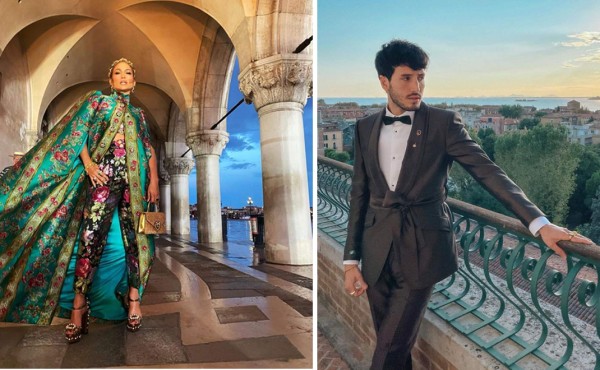 Brilla desfile de DolceyGabbana en la Plaza de San Marco