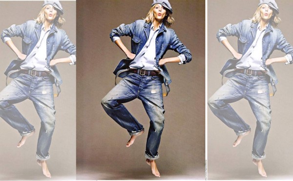 Los jeans se hacen más anchos