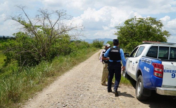 Hallan cadáver de un hombre cerca del aeropuerto Villeda Morales