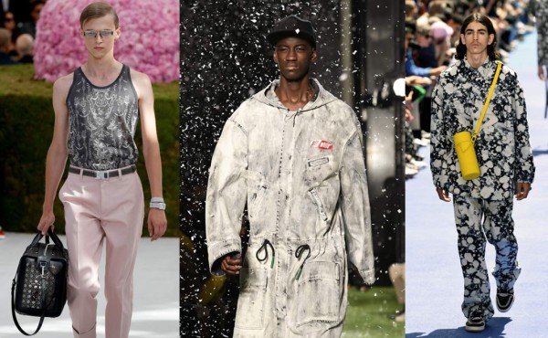 Más fresca y femenina, así se presentó la moda masculina en París