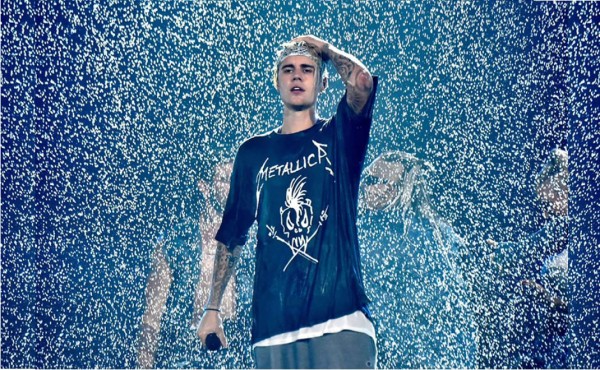 El cantante se encuentra en México como parte del Purpose World Tour.