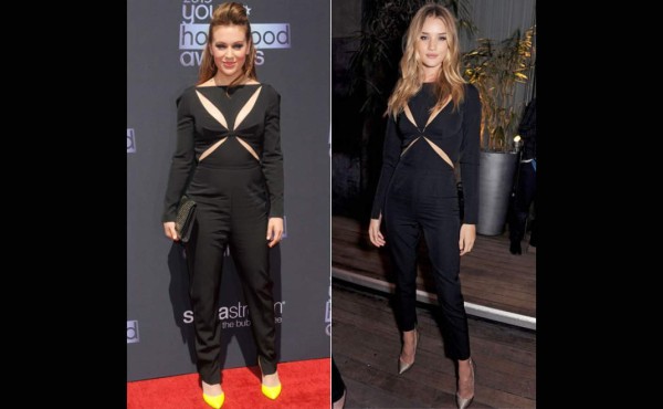 Dos mujeres un mismo vestido ¿Quién lo luce mejor?