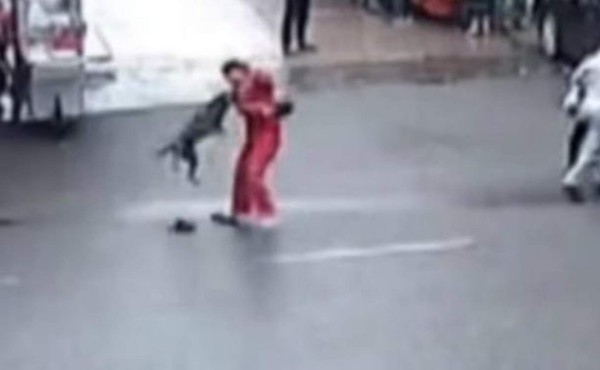 Video: Perro 'endiablado' muerde a 20 personas en China