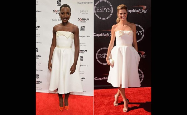 Dos mujeres un mismo vestido ¿Quién lo luce mejor?