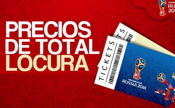 La FIFA publicó los precios de las entradas de Rusia 2018