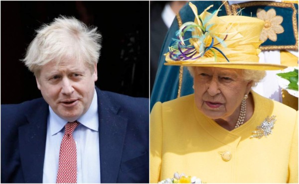 Boris Johnson mantiene su primera audiencia con la reina Isabel tras salir del hospital
