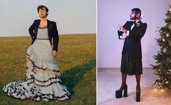 Ellos se ponen ¡vestidos!