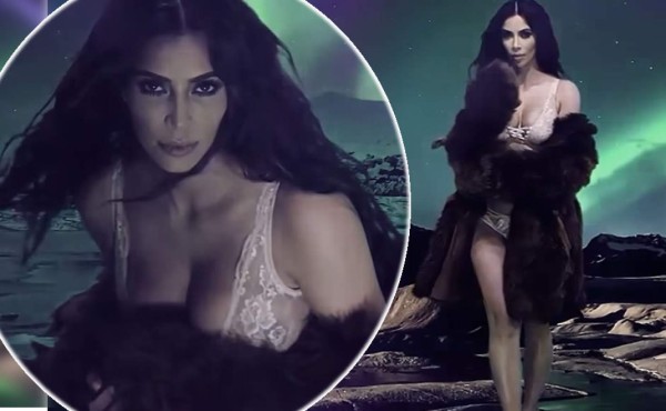 Kim Kardashian reaparece en ropa interior