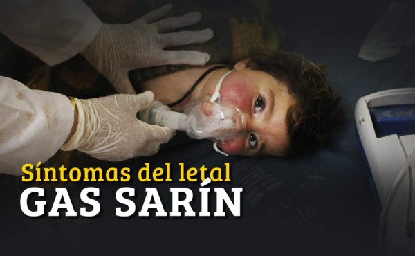Interactivo: Así actúa el letal gas sarín en las personas