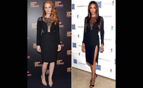 Dos mujeres un mismo vestido ¿Quién lo luce mejor?