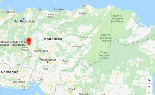 Paracaidista cae sobre techo de casa en Siguatepeque