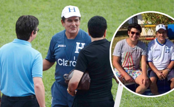 El hijo de Pinto llegó a alentar a su padre