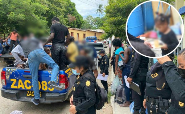 Abandonan en Guatemala a 75 migrantes caribeños que eran trasladados en Uber