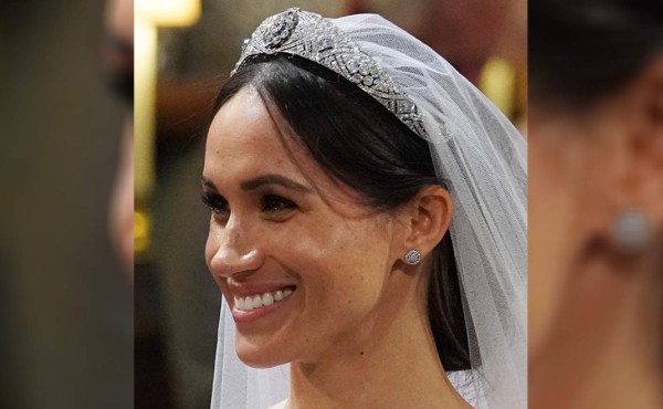 Meghan Markle eligió usar para su enlace una tiara que pocos esperaban