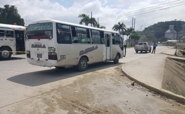 Matan a un pasajero de bus Impala en Choloma